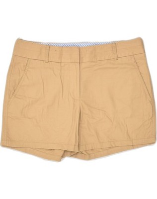 J. CREW Damen Chino Shorts UK 4 XS W29 beige Baumwolle PY02