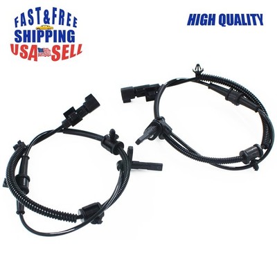 2x Front Left & Right ABS Wheel Speed Sensor for Chevrolet Impala Malibu Limited