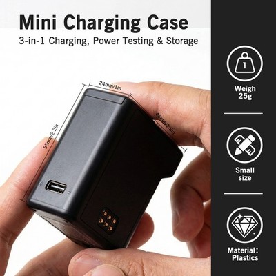 Battery Charging Storage Box 3-in-1 for Ricoh GR3 GR3X Olympus SH