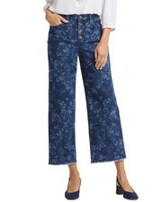 Nydj Teresa Indigo Oak Park Wide Leg Jean Women's