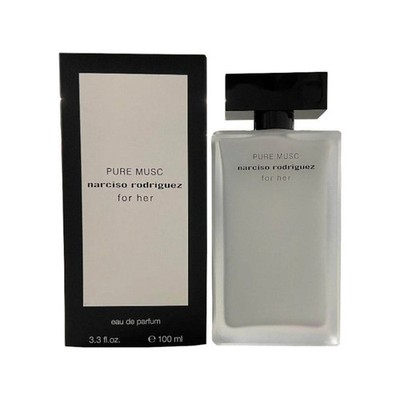Pure Musc by Narciso Rodriguez 3.3 / 3.4 FL OZ EDP Perfume for Women New In Box