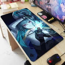 Hoshimi Miyabi Zenless Zone Zero HD Keyboard Mouse Pad Gaming Desk Playmat Mat