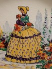 Lancaster & Sandland English Ware Ceramic Desirable Collector Plate Floral Lady — photo 4