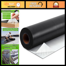 Self-Adhesive EPDM Rubber Roofing Membrane 39"x15ft, Waterproof Underlayment, 50