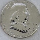 1957 Proof Franklin Half Dollar in BU Condition