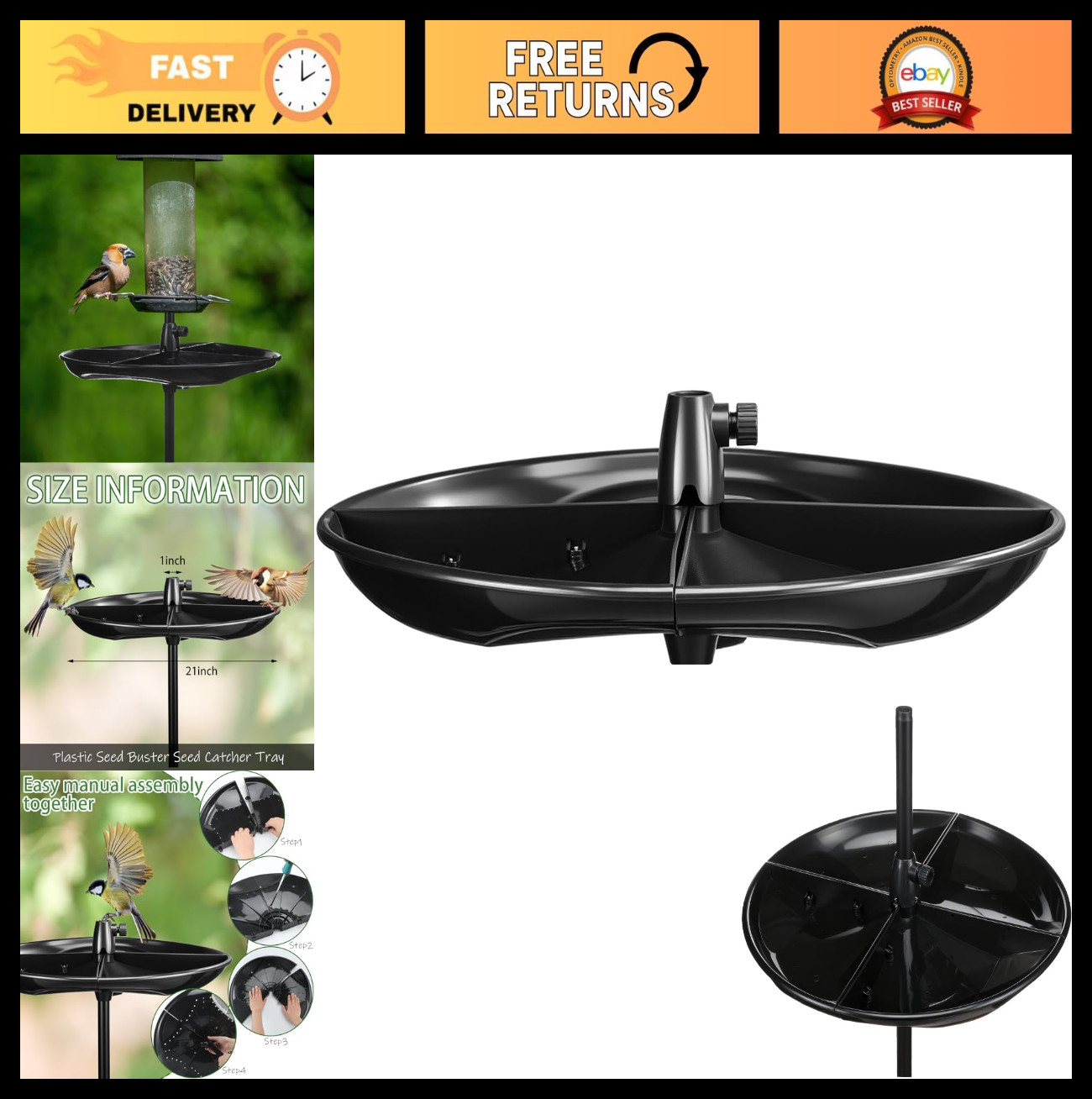 S - Removable & Easy Clean