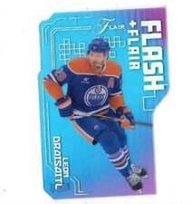 2025-26 Upper Deck Fleer Flair Leon Draisaitl FLASH FLAIR ACETATE DIE CUT