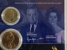 2015 Presidential $1 & First Spouse Medal Set John F & Jacqueline Kennedy