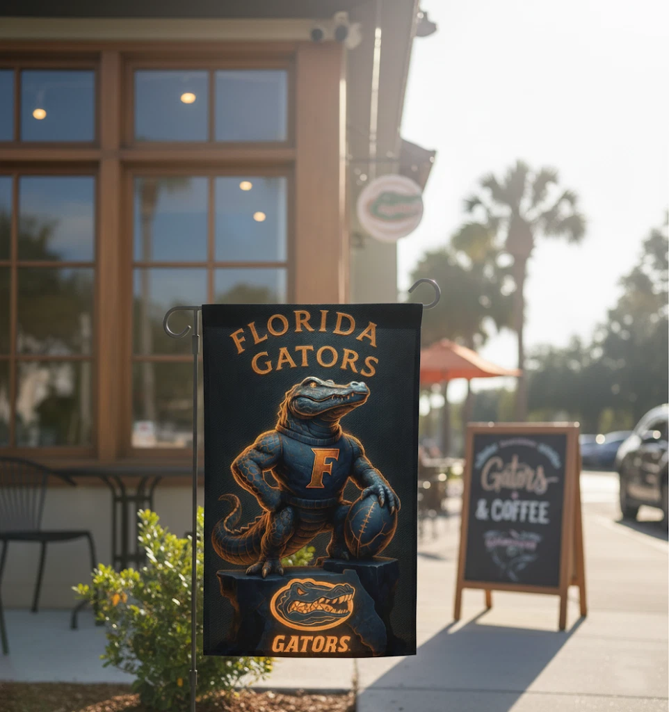 Florida Gators Garden Flag  Football