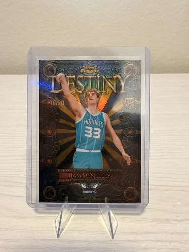 2025 Topps Chrome Liam McNeeley Base (RAW)