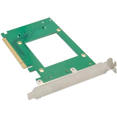 76619J InLine Interface Card PCIe x16 to U.2 NVMe SFF-8639 Internal ~D~