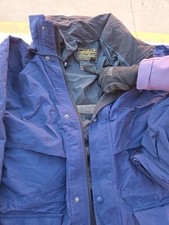 Vintage Eddie Bauer Gore-Tex Mountain Parka Jacket Blue Men s