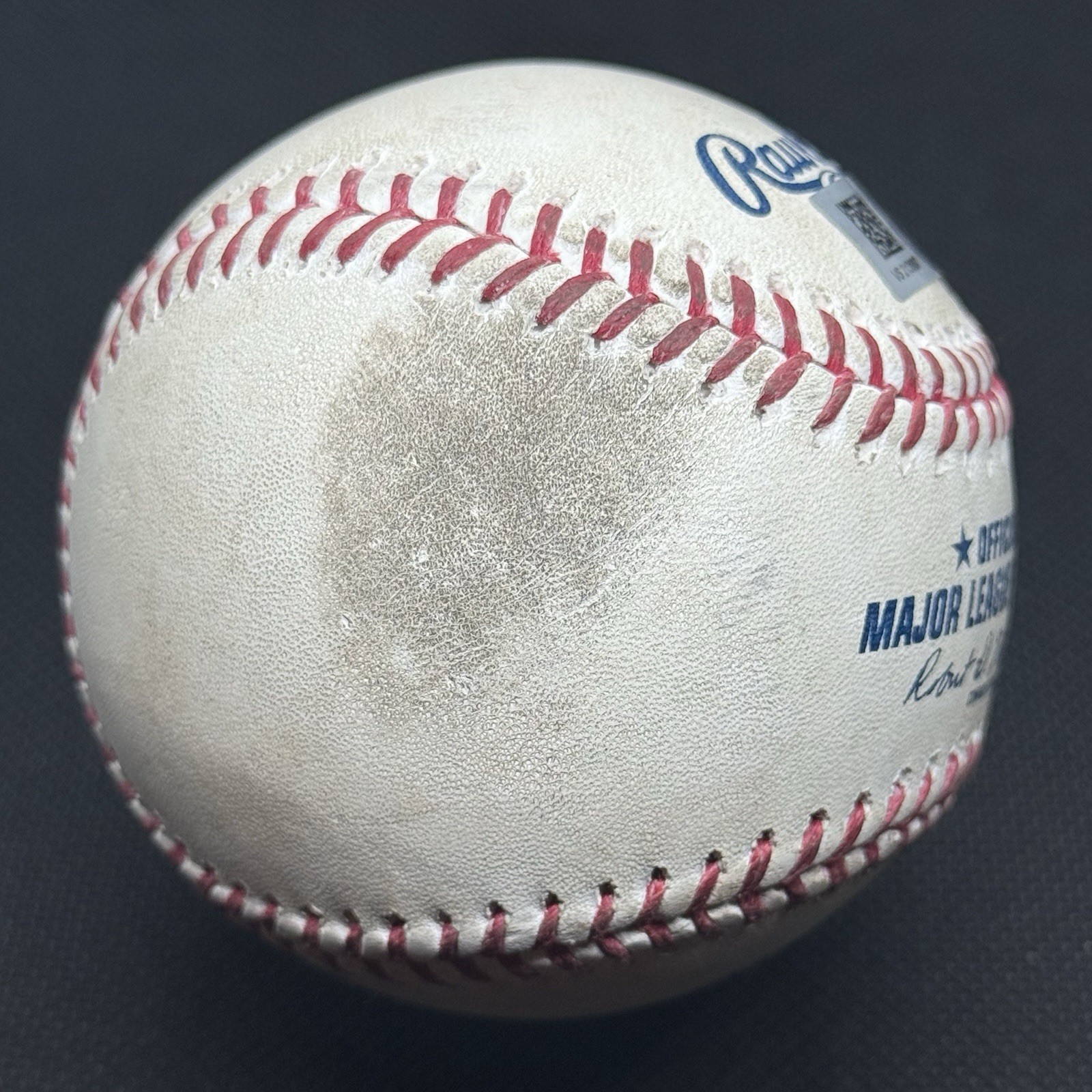 Matt Thaiss 9th Home Run Game Used Baseball MLB Auth 9/9/20 Angels Rangers Logo - image 3