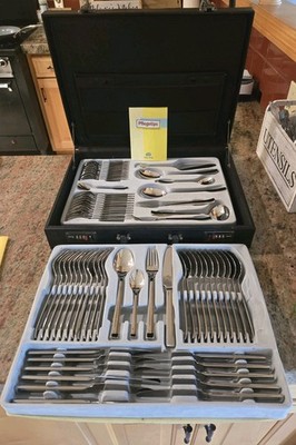 BSF From Germany 18/10 Complete 68 Piece Stainless Set W/Briefcase