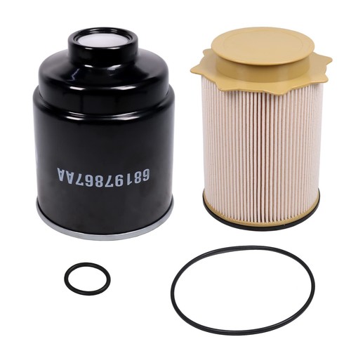 Fuel Filter Water Separator Set replacement for 2013-2018 Dodge Ram 6.7L Cumm...