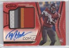2020 Certified Freshman Fabric Signatures Mirror Red Tyler Johnson Auto 0ld5