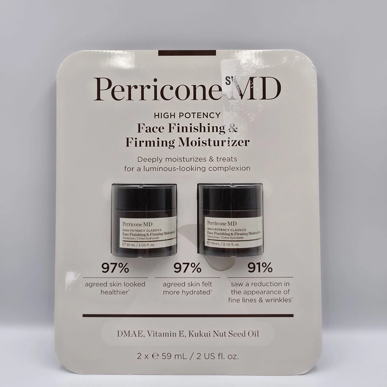 Perricone MD High Potency Face Finishing & Firming Moisturizer 2 Pack (2oz each)