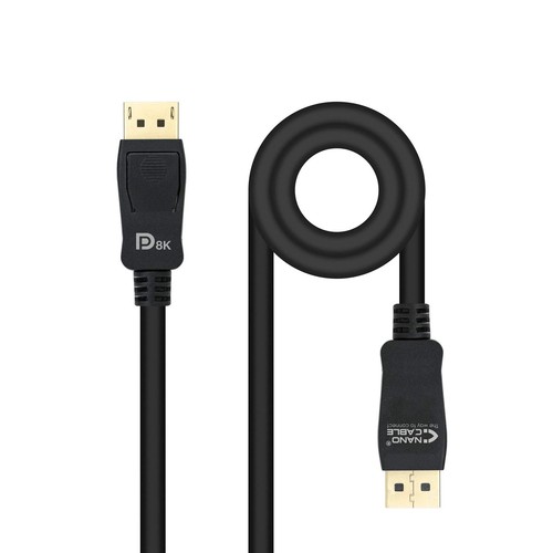 NANOCABLE 10.15.2502 – DISPLAYPORT Cable 1.4, with VESA Certified, Resolution up - 第 1/7 張圖片