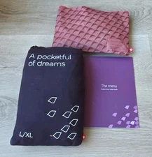 Virgin Atlantic Upper Class Sleep Suit Pajamas - L/XL. Amenity Kit, Menu NEW
