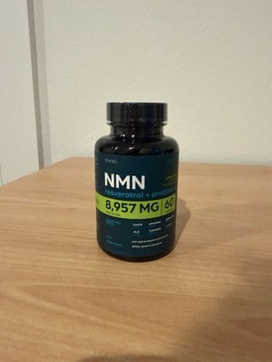 Thinbi NAD+ Complex 8457mg Urolithin A + Resveratrol 60ct Anti-aging Supplement