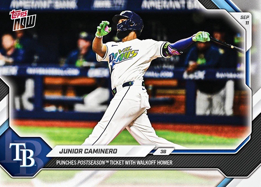 *PRE SALE* Junior Caminero - 2026 MLB Topps NOW® - Card 659