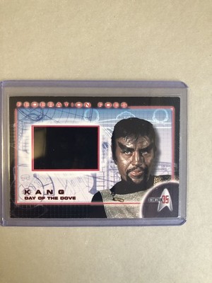 Star Trek TOS 35th Anniversary Federation Foes FF3 Cel Trading Card - Kang