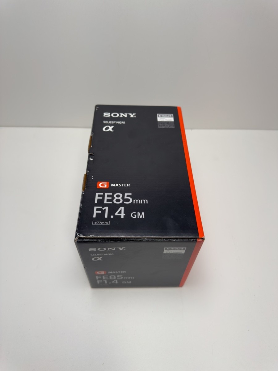 Sony FE 85mm f/1.4 GM Lens SEL85F14GM E-Mount Full Frame G Master