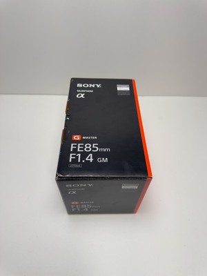 Sony FE 85mm f/1.4 GM Lens SEL85F14GM E-Mount Full Frame G Master