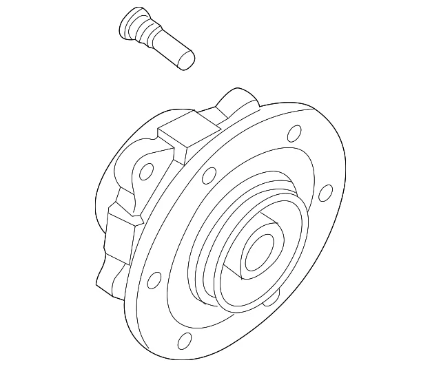 Nissan 2004-2011 genuino - Conjunto de buje 43202-7S000 Foto 2 de 3
