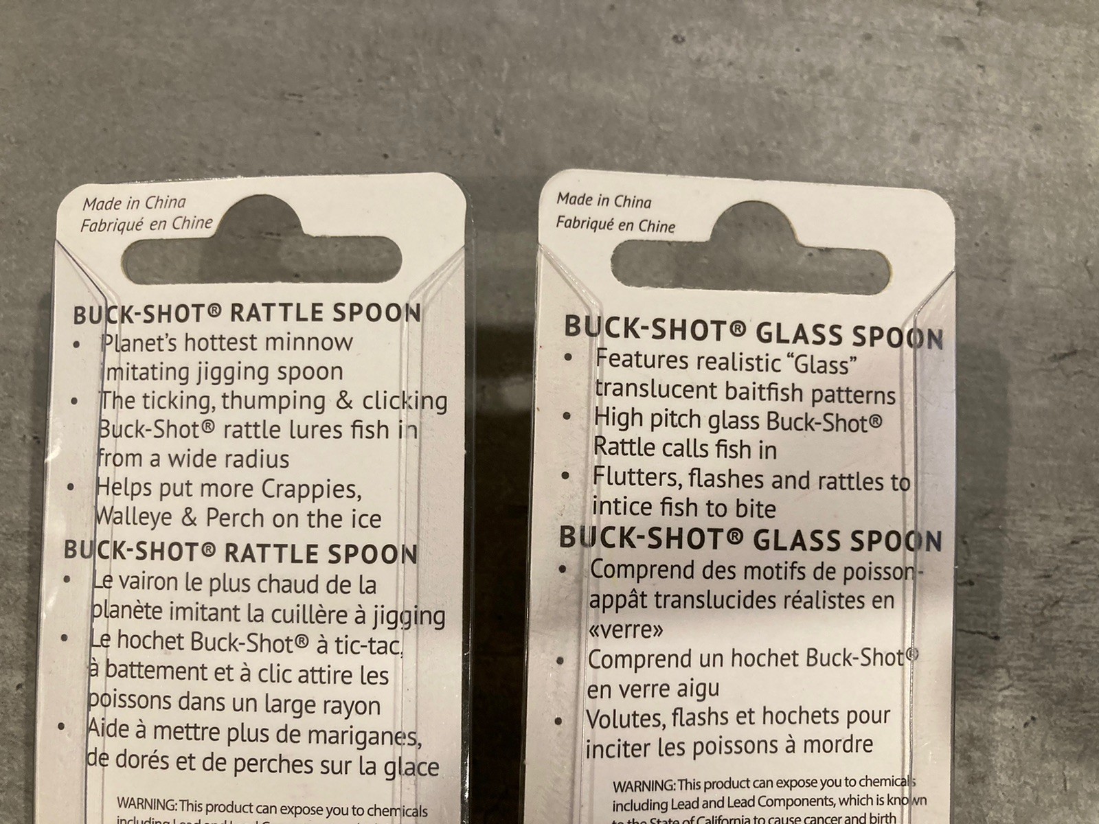 Lot of 44 Northland Buck-Shot Rattle & Glass Spoons - 1/8 oz Size - Mixed Colors - Image 12