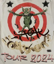 Travis Scott Utopia Circus Maximus Exclusive Tour Tee, Cactus Jack, Size Medium 