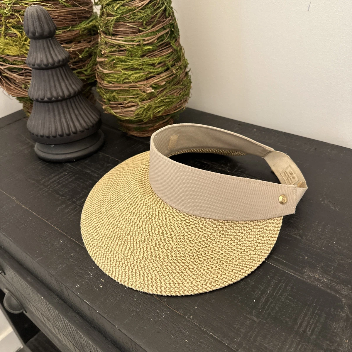 Eric Javits New York Squishee Classic Tan Straw Hat Eric Javits Squishee Hat | Squishee Straw main image 3