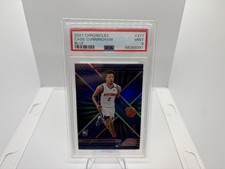 Cade Cunningham 2021-22 Panini XR Blue #377 /99 PSA 9 Pistons RC