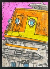 Marketplace image: 2025 Topps Chrome Star Wars Chopper Artist Sketch 1/1 Auto