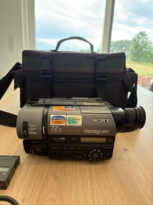 SONY CCD-TR640E PAL Video8 XR Camcorder Handycam mit Hi8 Abspielfunktion ''TOP''