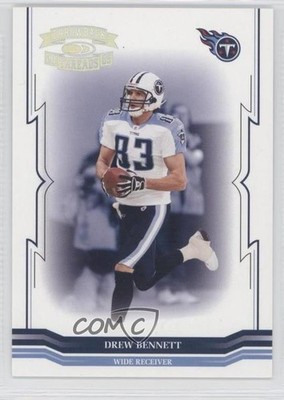 2005 Donruss Throwback Threads Silver Holofoil 118/150 Drew Bennett #144 2u3
