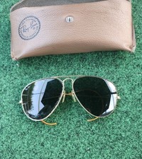 Authentic Vintage RAY BAN Aviator Sunglasses with Case