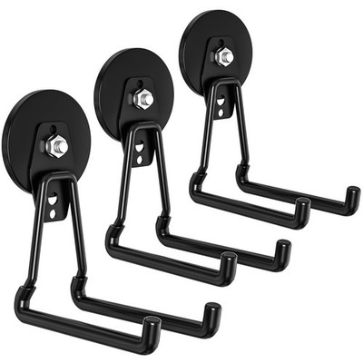 Heavy Duty Storage Magnetic Utility Hooks Large Garage Magnet Hooks with Anti...