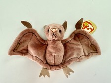Ty Beanie Baby "BATTY" 4035 - PVC Pellets - Retired With Tag Errors.