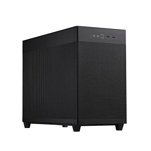Asus Prime Ap201 Gaming Case Micro Atx Quasi-Filter Mesh Usb-C Tool-Free Panels - Image 2 of 3