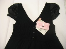 NWT Little Black Cocktail Dress Size Juniors S Vintage Style Halo Brand MSRP $48