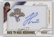 2013-14 Panini Dominion 79/99 Jonathan Huberdeau Quinton Howden #BB-HH Auto ev1