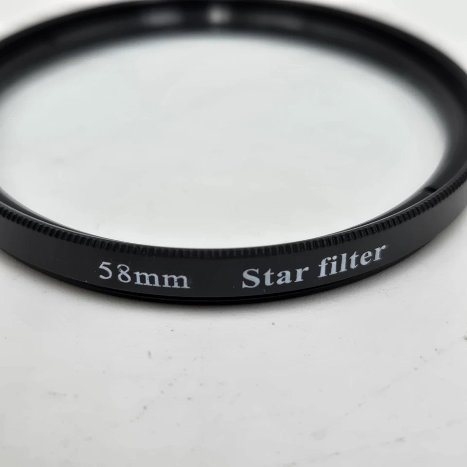 58mm Camera Lens Star Filter 8 Point Lens - Image 2 of 3