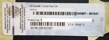 Adesivo chiave prodotto licenza COA Windows 7 Home Prem OA originale Lenovo premium