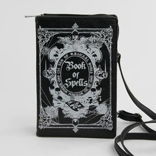 Glow in the Dark Book of Spells Crossbody Bag