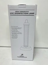 Medic Therapeutics UVC Disinfection Lamp Sterilization 360 Degrees No Remote