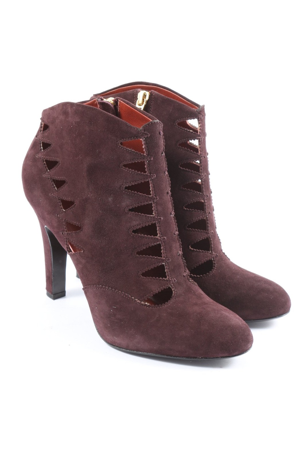 AERIN Botas con cremallera Mujeres Botines Talla EU 39 lila look casual