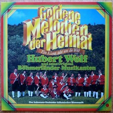 Hubert Wolf Böhmerländer Musikanten - Goldene Melodien der Heimat - Club LP NM