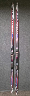 180cm MADSHUS TERRASONIC RACE Nordic Skate Skis w Rottefella Xcelerator Ssr Bind