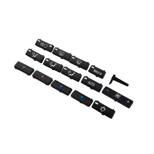 Ac Climate Control Heat ABS + PC Heater Controls Cover Parts Set Switch - Picture 9 of 12
